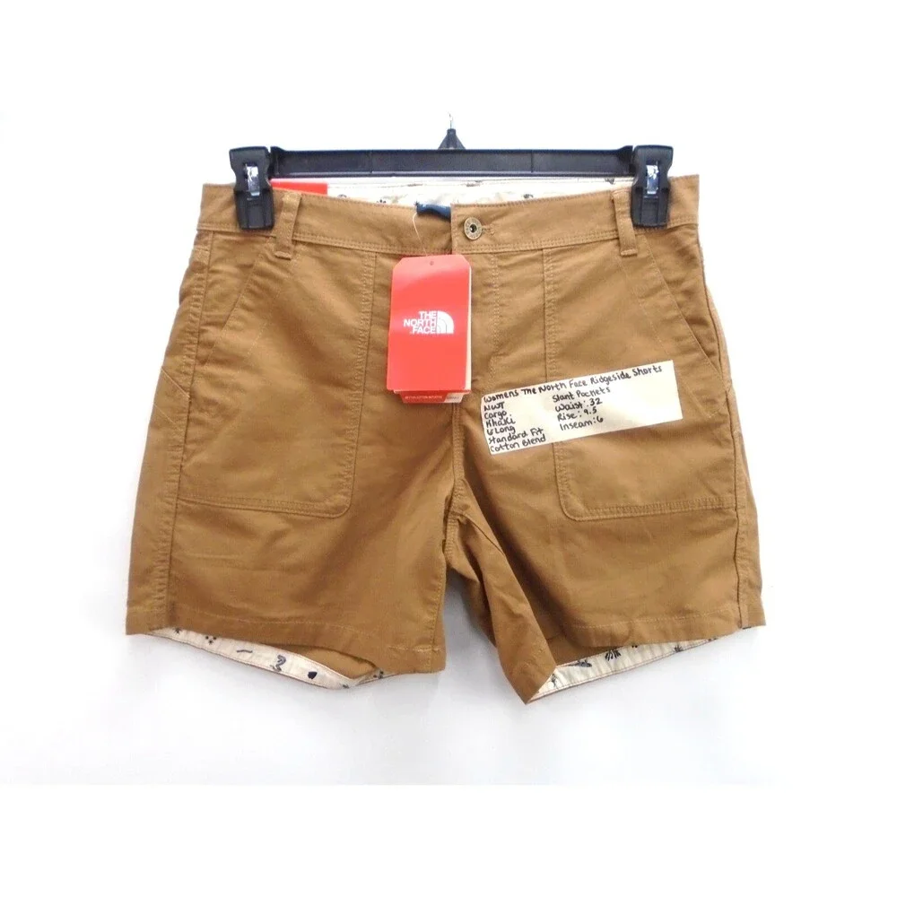 THE NORTH FACE Women's Riverside Lifestyle Hiking Standard Fit Shorts Size 6 - Picture 1 of 9